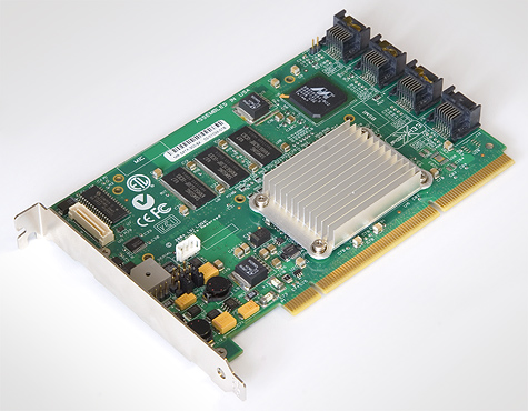 LSI MegaRAID SATA 300-8X (8x SATA300, XOR, 128MB, PCI-X)