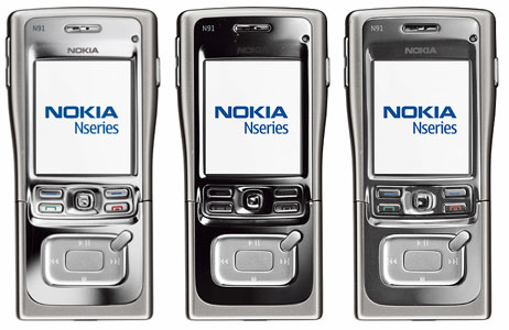 Nokia N91 Zilver