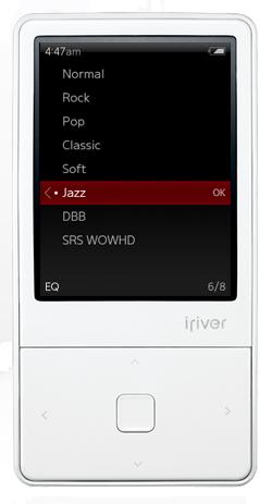 iRiver E100 8GB Wit