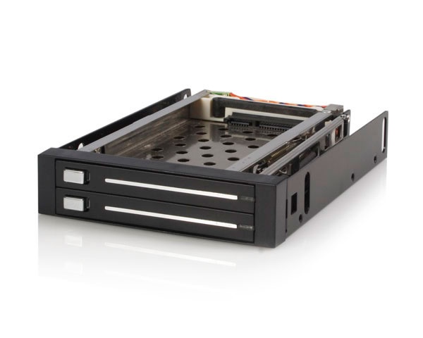 Startech 2 Bay 2 5 Inch Hot Swappable SATA Mobile Rack Backplane Kopen Prijzen Tweakers