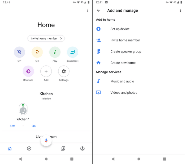 Google home app 01