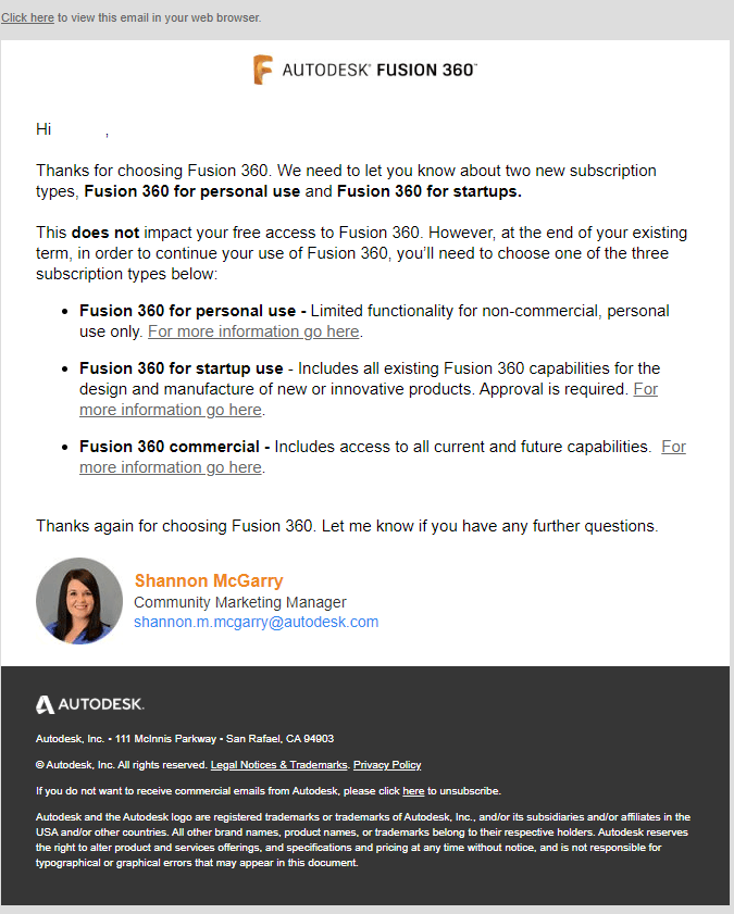 Autodesk F360 Autodesk F360