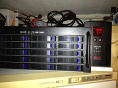 Nieuwe Server op zijn plaats