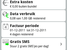 Hoog dataverbruik CM7 (Android 2.3.7) op Defy