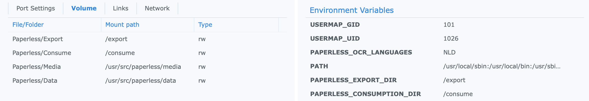 Docker, Paperless