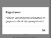 Foutmelding bij koppelen van de robotstofzuiger in de app