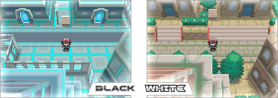 Pokémon Black en White verschil