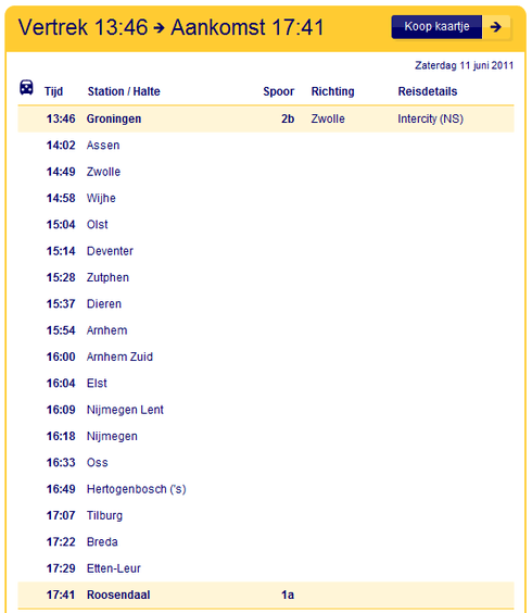 Langindetrein