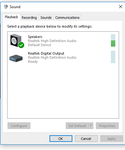 audio playbackdevices