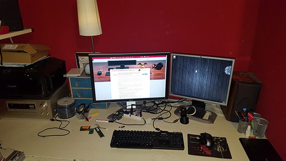 werkplek thuis