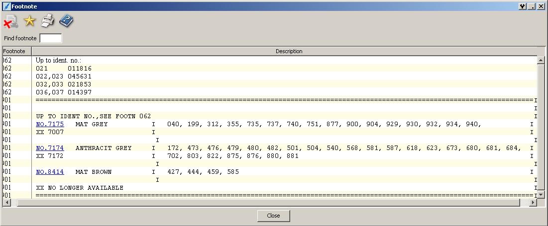 Mercedes w126 option codes #4