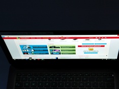 laptopscherm boven