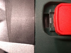 Metabo WEV 10-125 Quick - spleet aan linkerkant