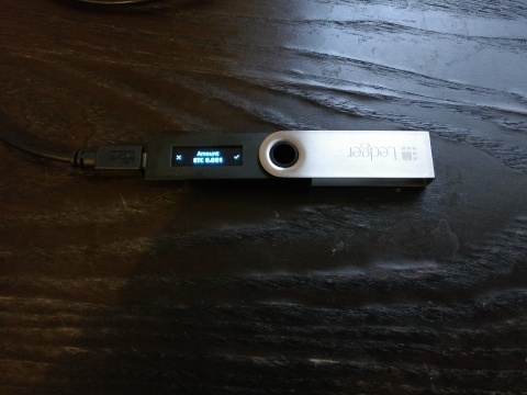 Ledger Nano S transactie