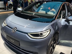 VW ID 3 Frankfurt Messe sept 2019