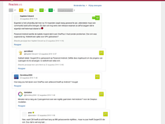 Reacties na Custom CSS