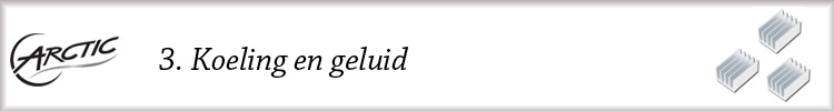 3. Koeling en geluid
