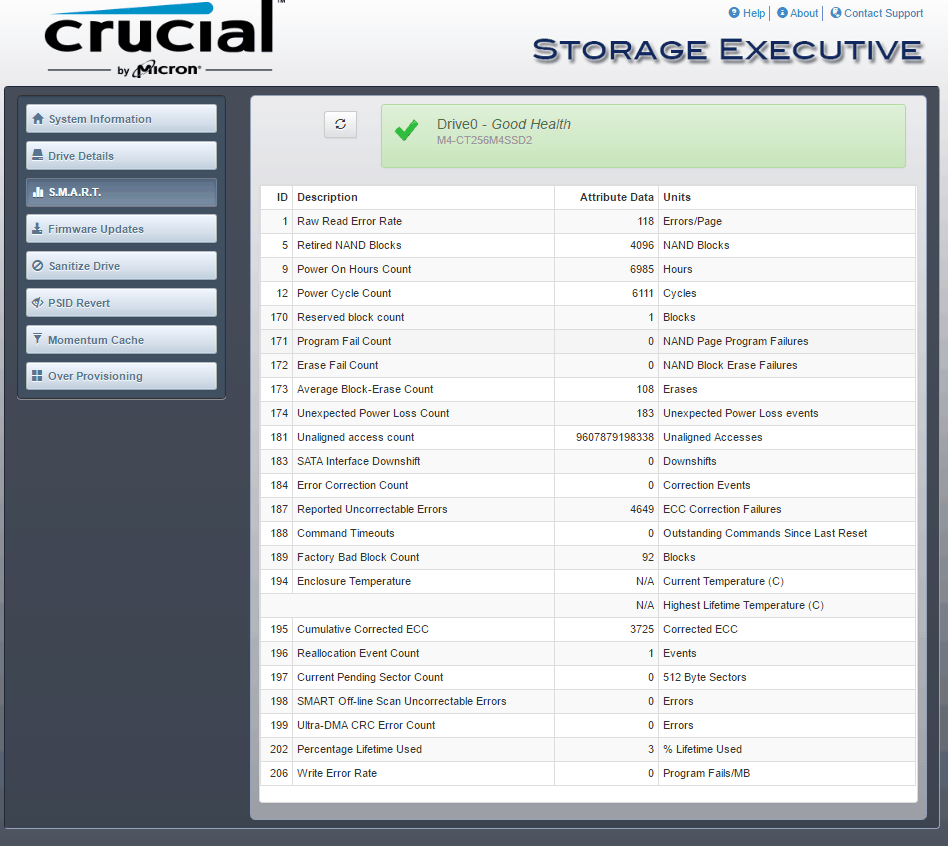 crucial storage executive