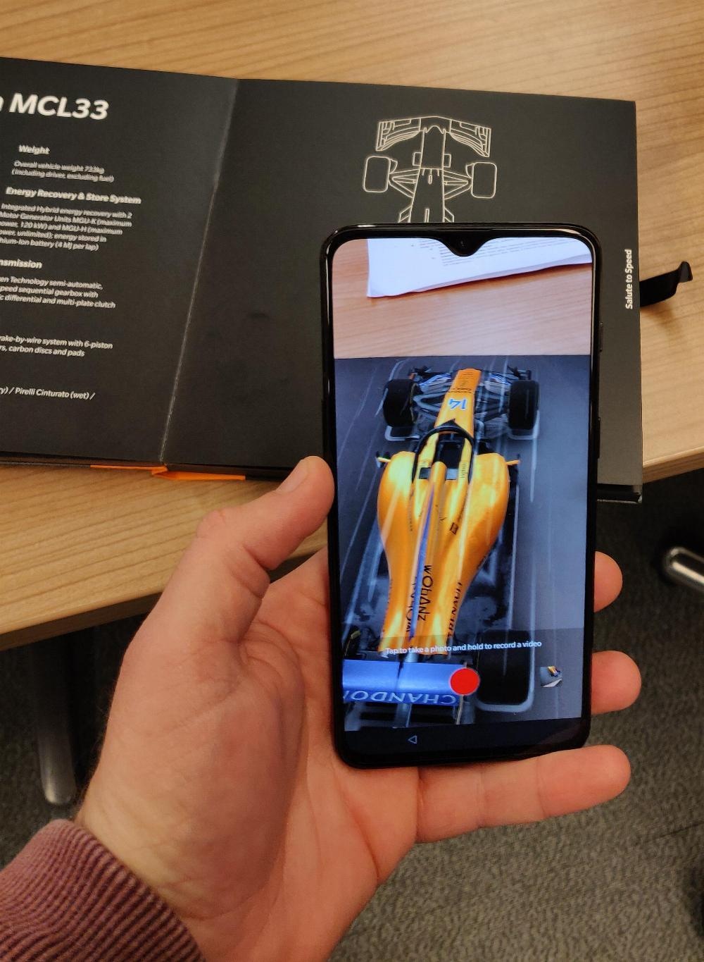 OnePlus 6T McLaren Edition - easteregg