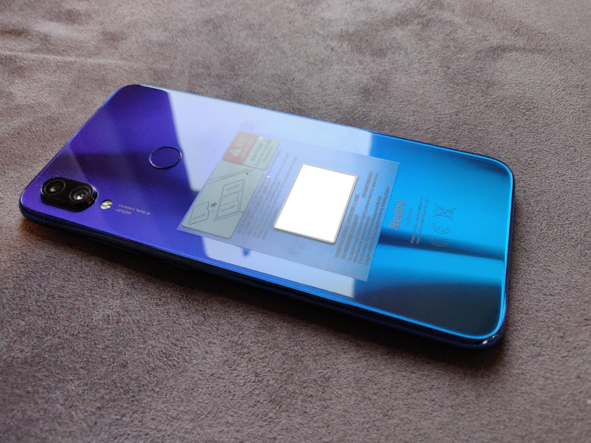 Xiaomi Redmi Note 7 - Neptune Blue