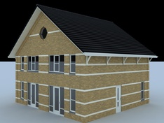 WIP - Ooster Es Tuin - Achtergevel