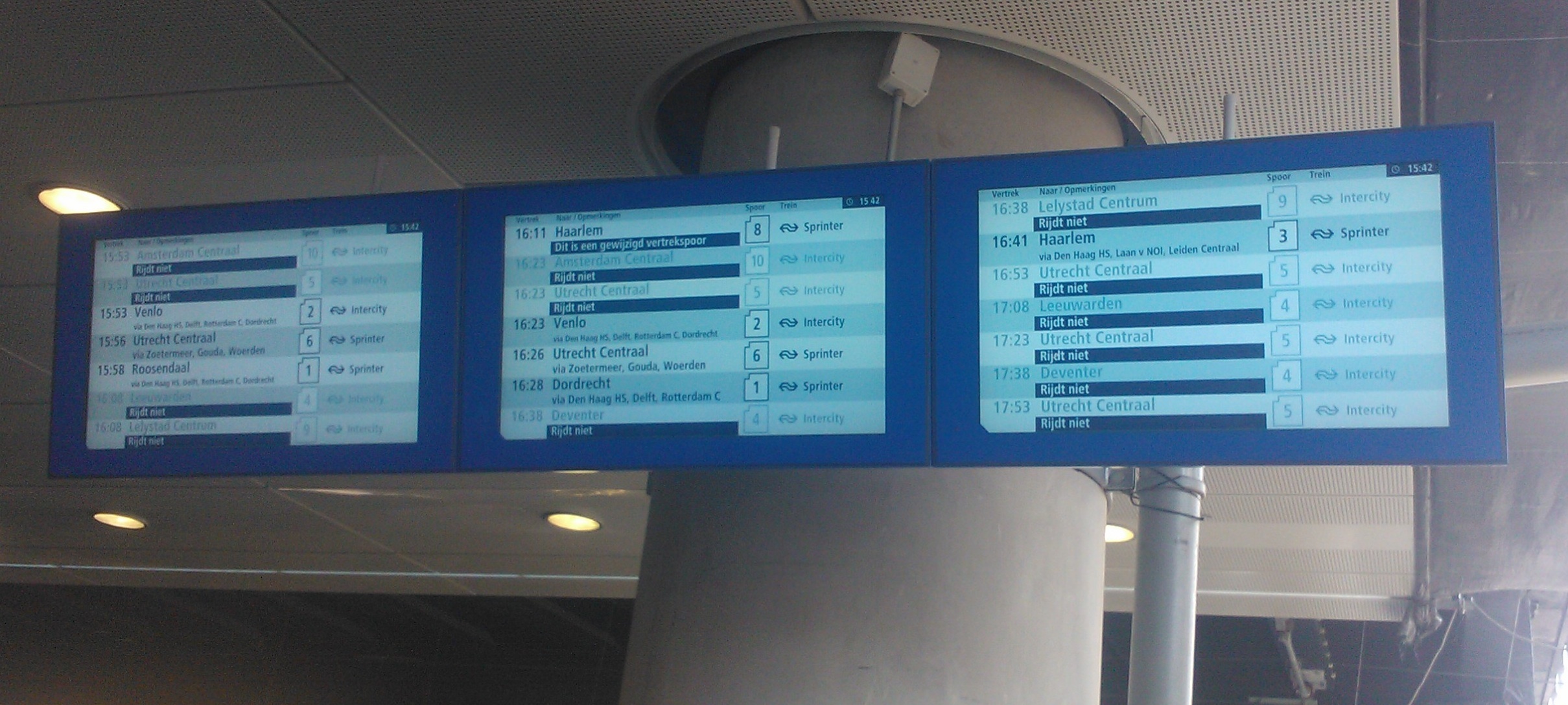 NS, PoRail en Tweede kamer fail...