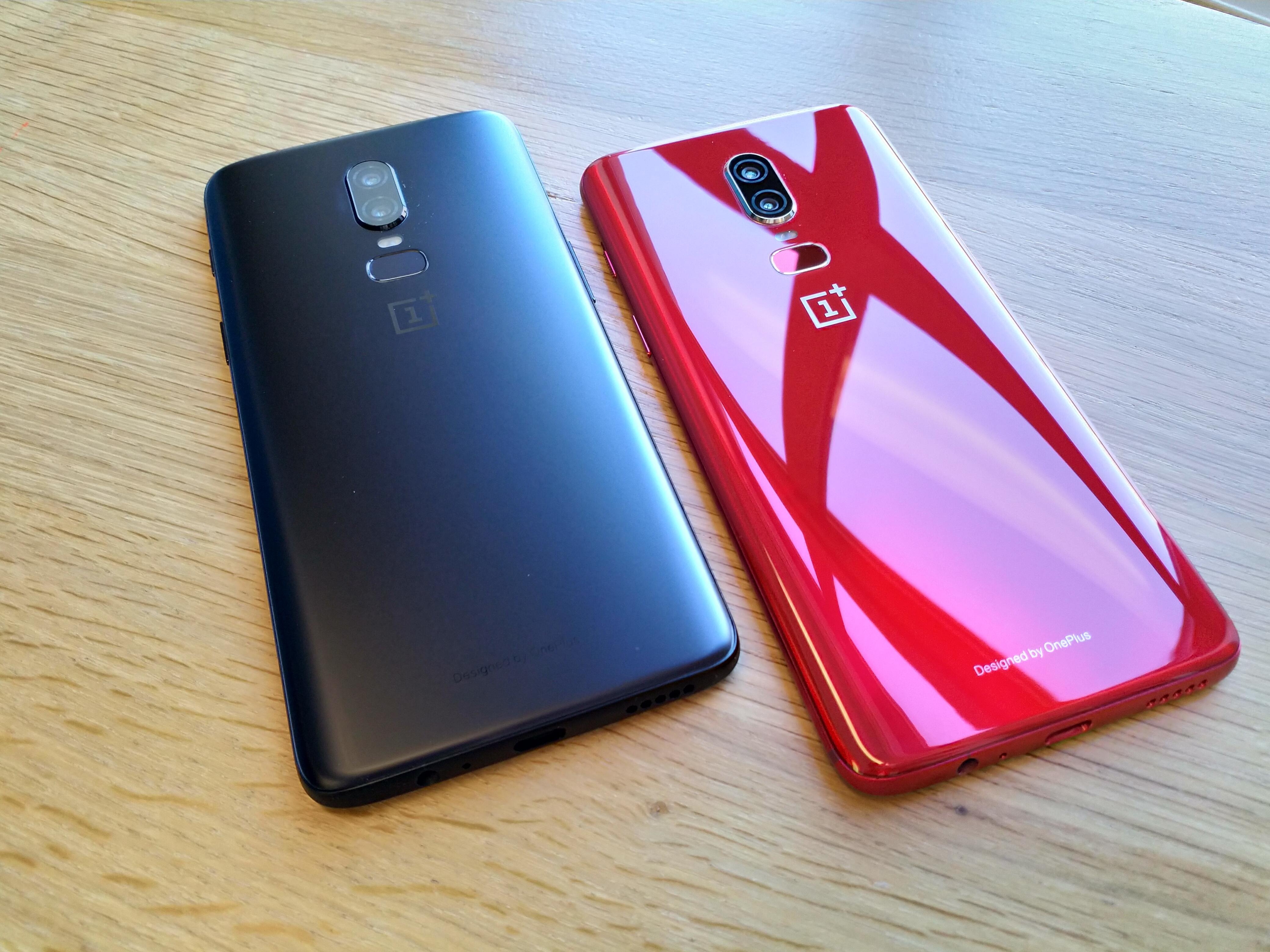 OnePlus 6 Red