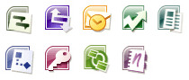 Icoontjes van Outlook en de rest Icoontjes van Outlook en de rest
