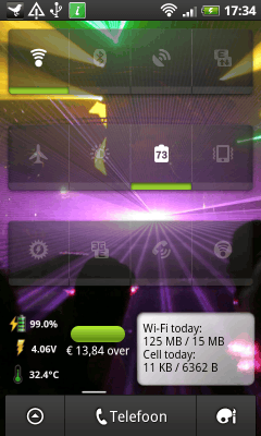 Android homescreen 3