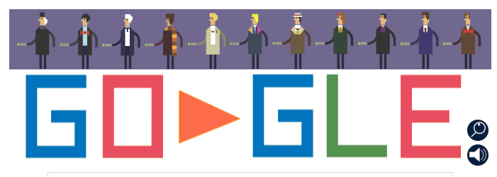 Doctor Who 50 jaar Google Doodle 1 Doctor Who 50 jaar Google Doodle 1