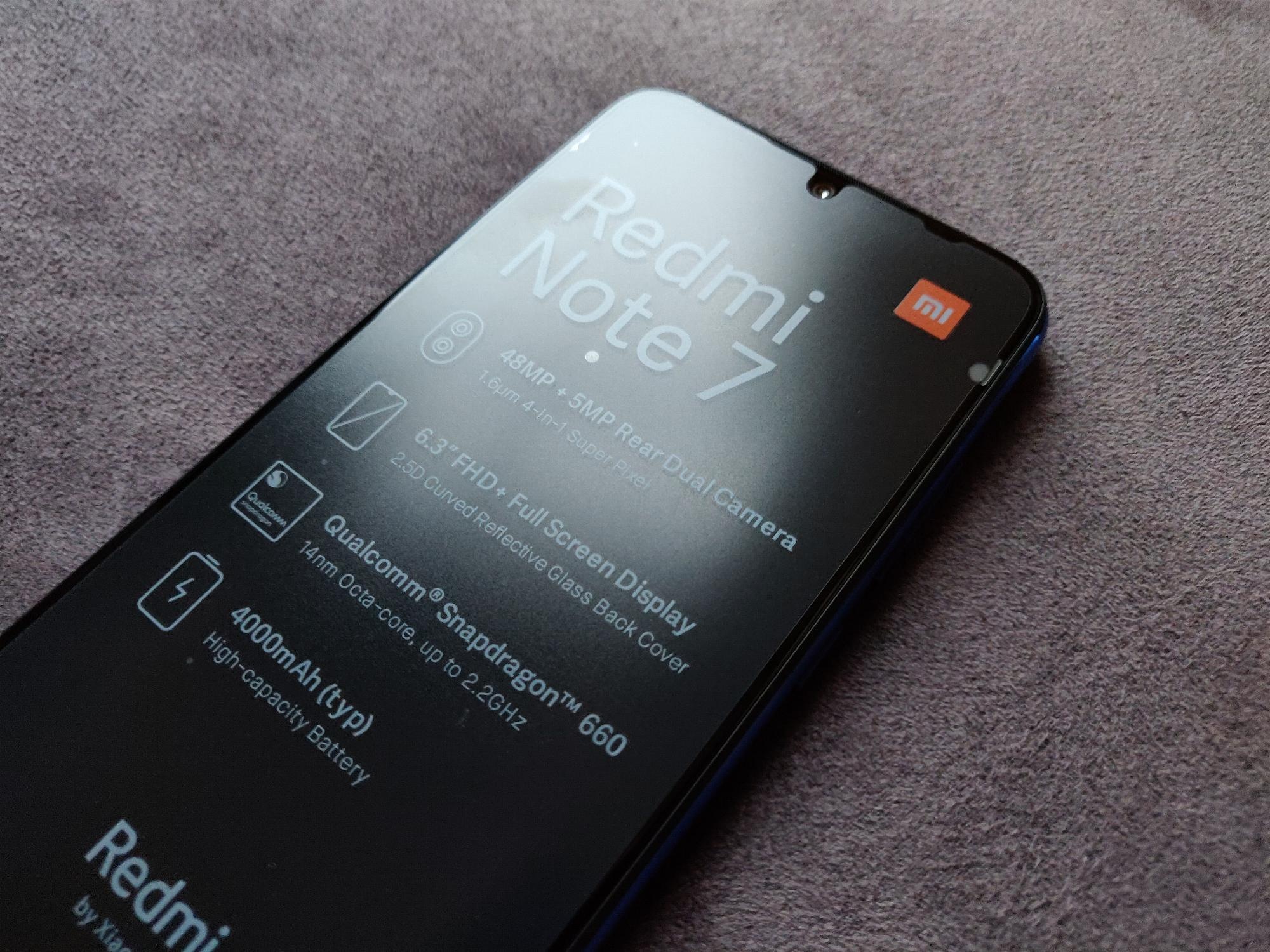 Xiaomi Redmi Note 7 - Neptune Blue