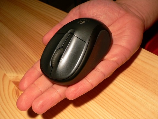 Muis op mijn hand