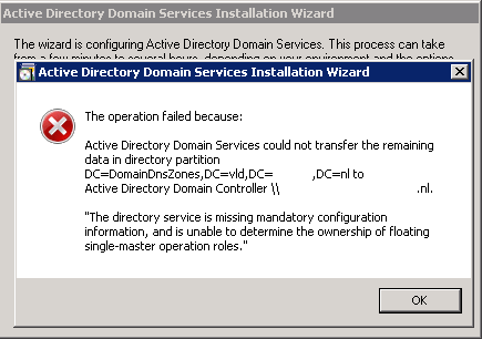 Active Directory Error 2
