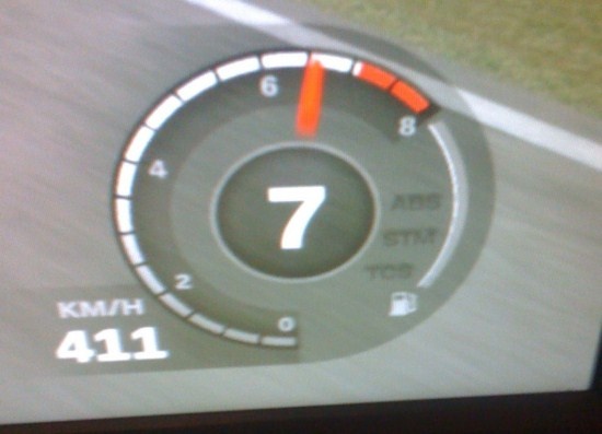 411 km per uur in een Bugatti Veyron