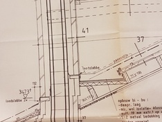 Bouwtekening schoorsteen