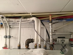 Binnendeel aansluitingen Binnendeel aansluitingen