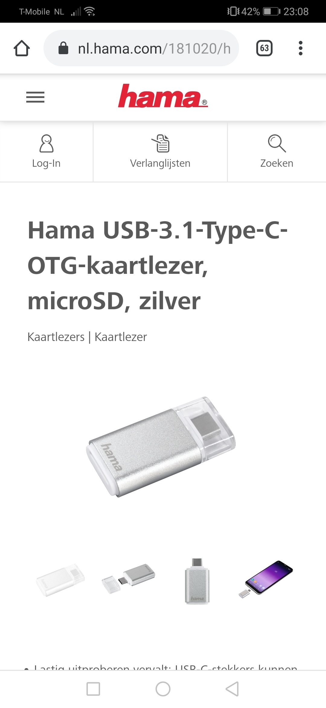 Hama card reader