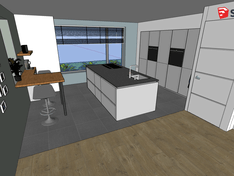 Keuken Sketchup
