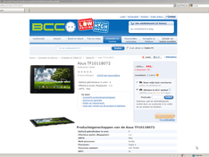 Asus Transformer 32GB 449 Euro @ BCC