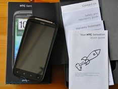 HTC Sensation inhoud van de doos 6