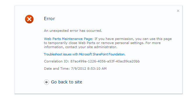 Error Prometric