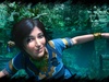 Under water