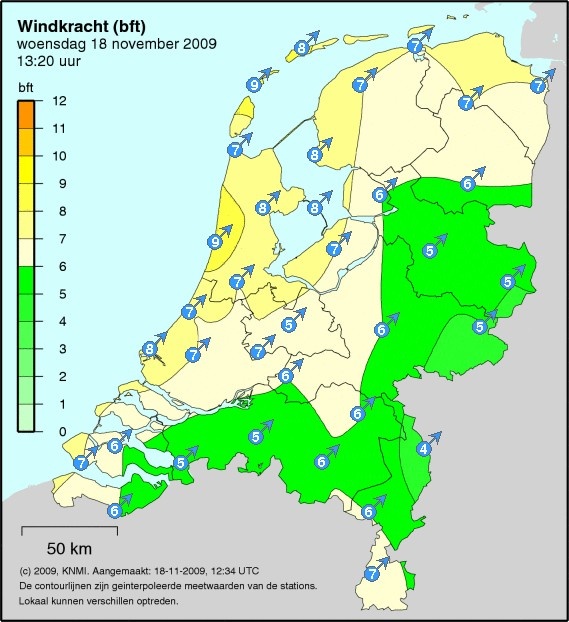 meer wind