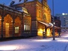 HTC Desire Z: Foto van het hoofdstation Groningen in de vroege ochtend