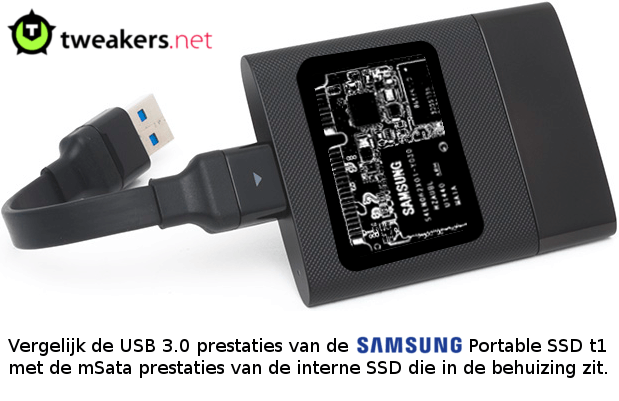 Samsung Portable SSD t1 actie