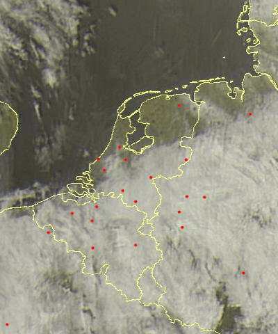 Wolkenradar 23-1-2015 13:45