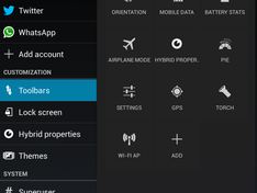 quick settings tiles