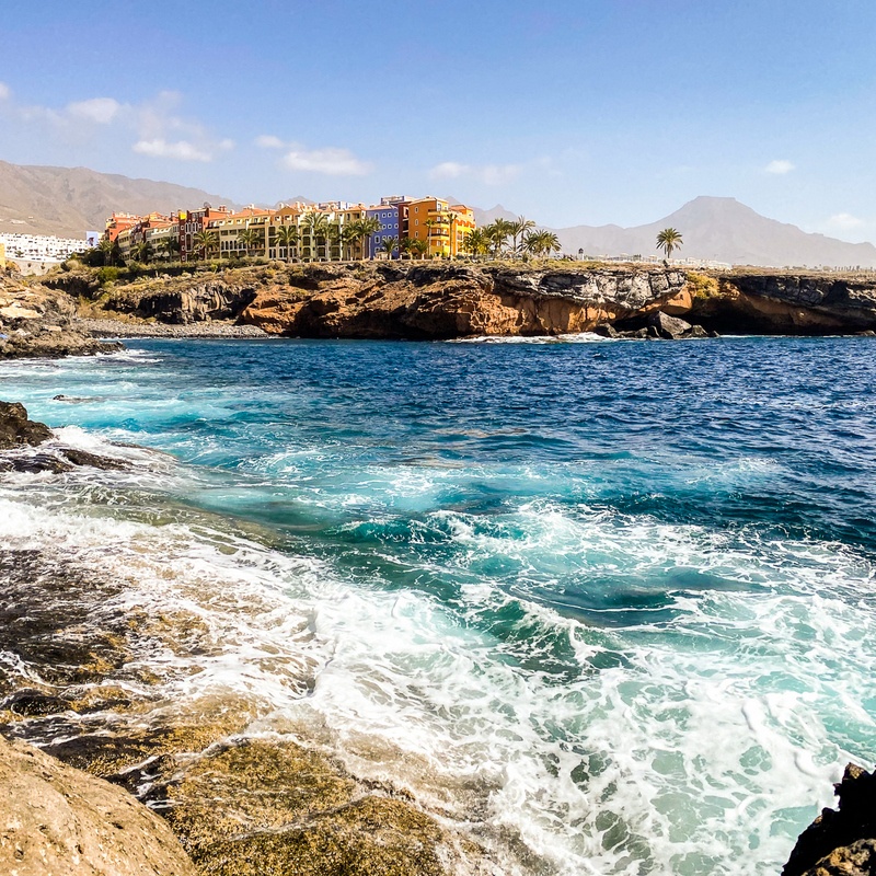 De kust bij Playa Paraiso