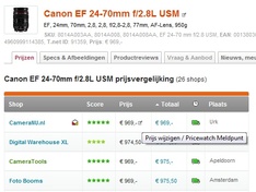 Prijsmelding maken