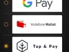 Google Pay tussen de NFC-opties